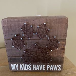 Cute sign for animal lover.